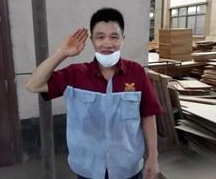 八一建军节鸿业家具向军人致敬，向前方工作人员表示衷心感谢！