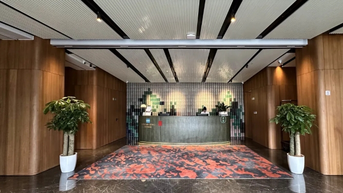 方岩景澜青棠酒店大堂