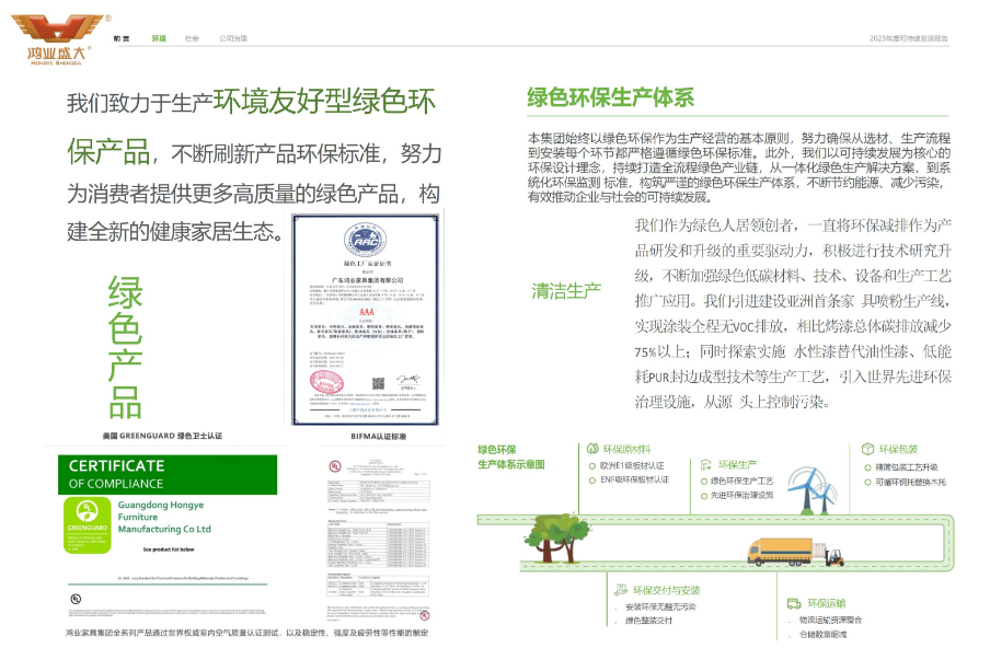 绿色环保生产体系